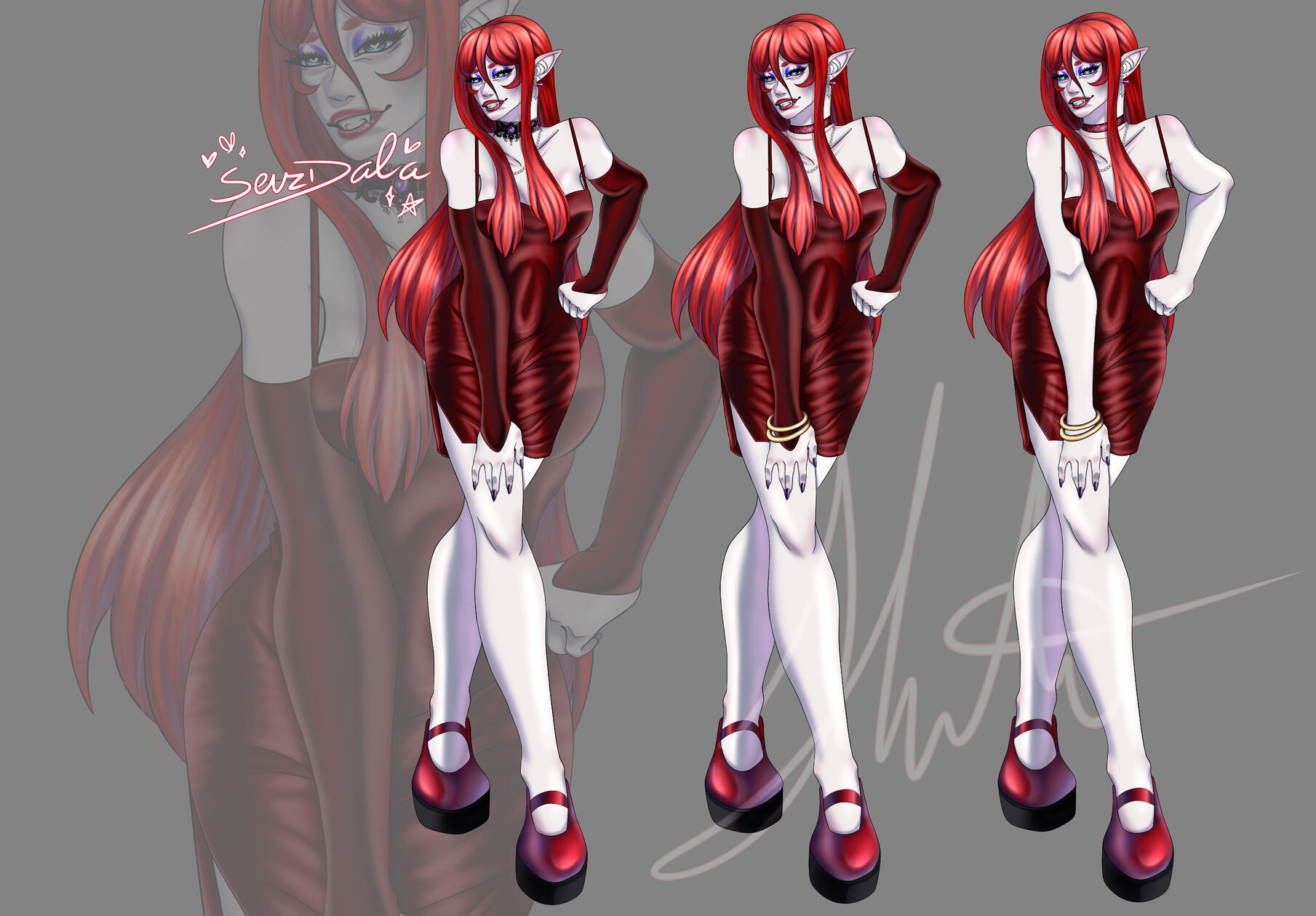 Vampire OC showcase 1
