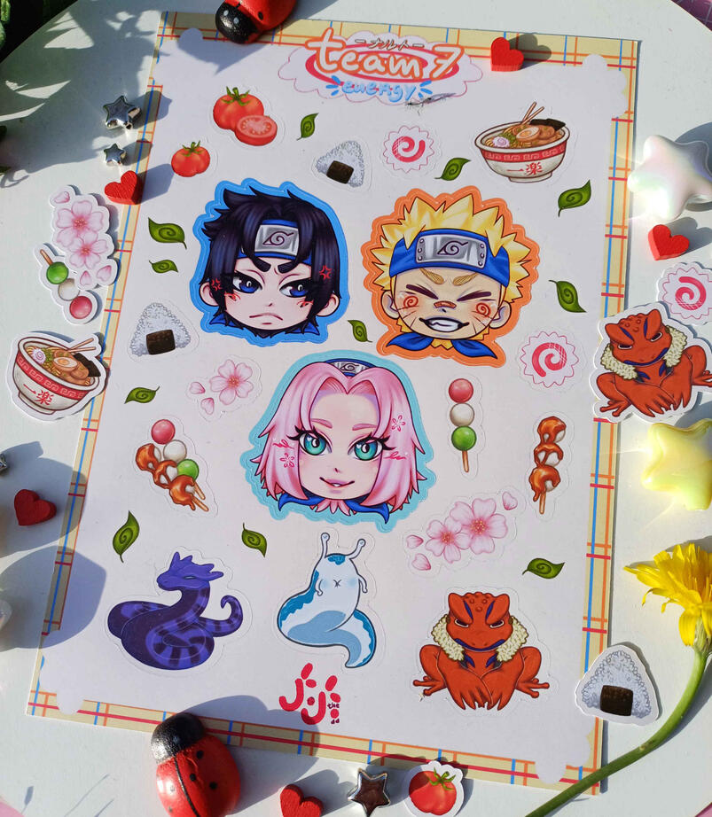 Sticker Sheet Naruto
