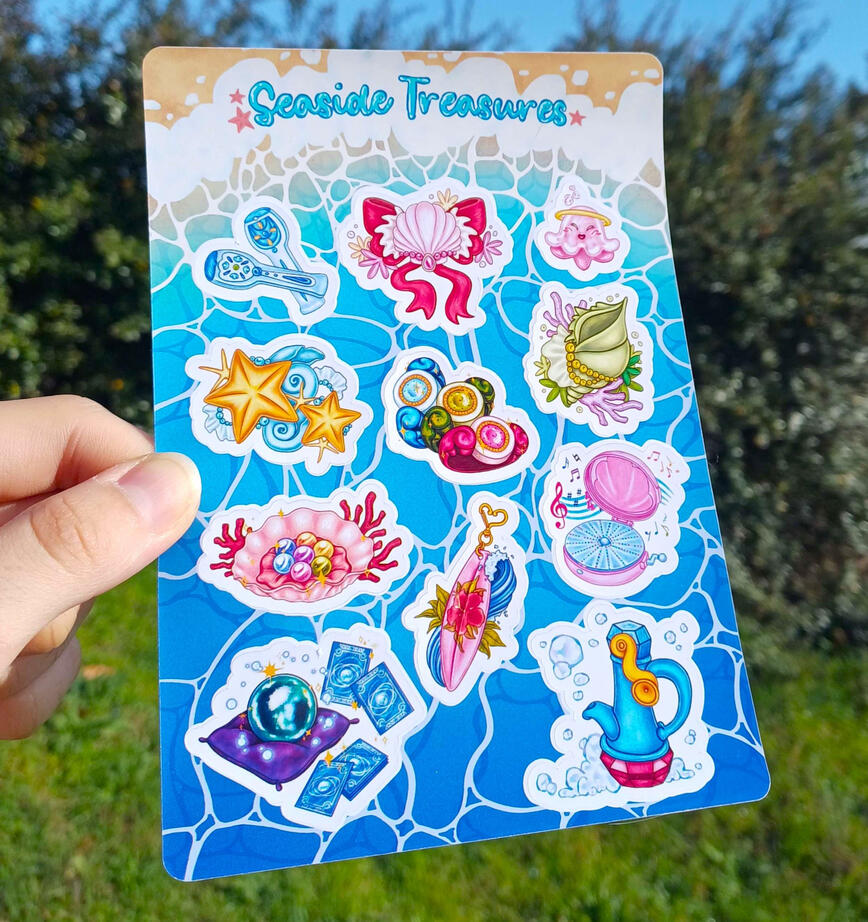 Seaside Treasures Sheet